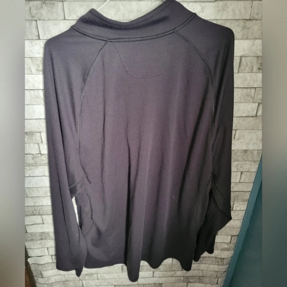 The‎ North Face Mens Quarter Zip Size XXL Black Pullover